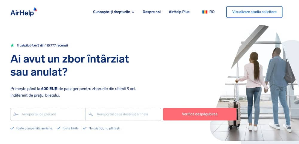 Airhelp – pareri [act. 2026]. Merită cu adevărat să fie folosit?